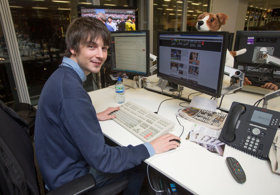 Lee Astley, who works on The Sun sports desk, graduated from The Sun/News Associates Diversity in Journalism scheme in summer 2014