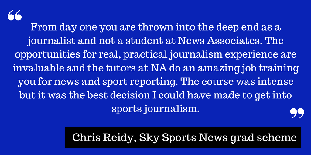 Sky Sports News graduate scheme