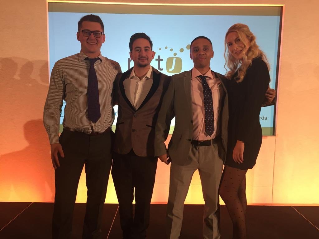 News Associates graduates at NCTJ awards