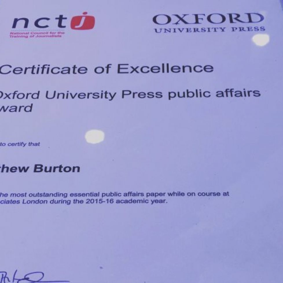 Matt certificate cropped