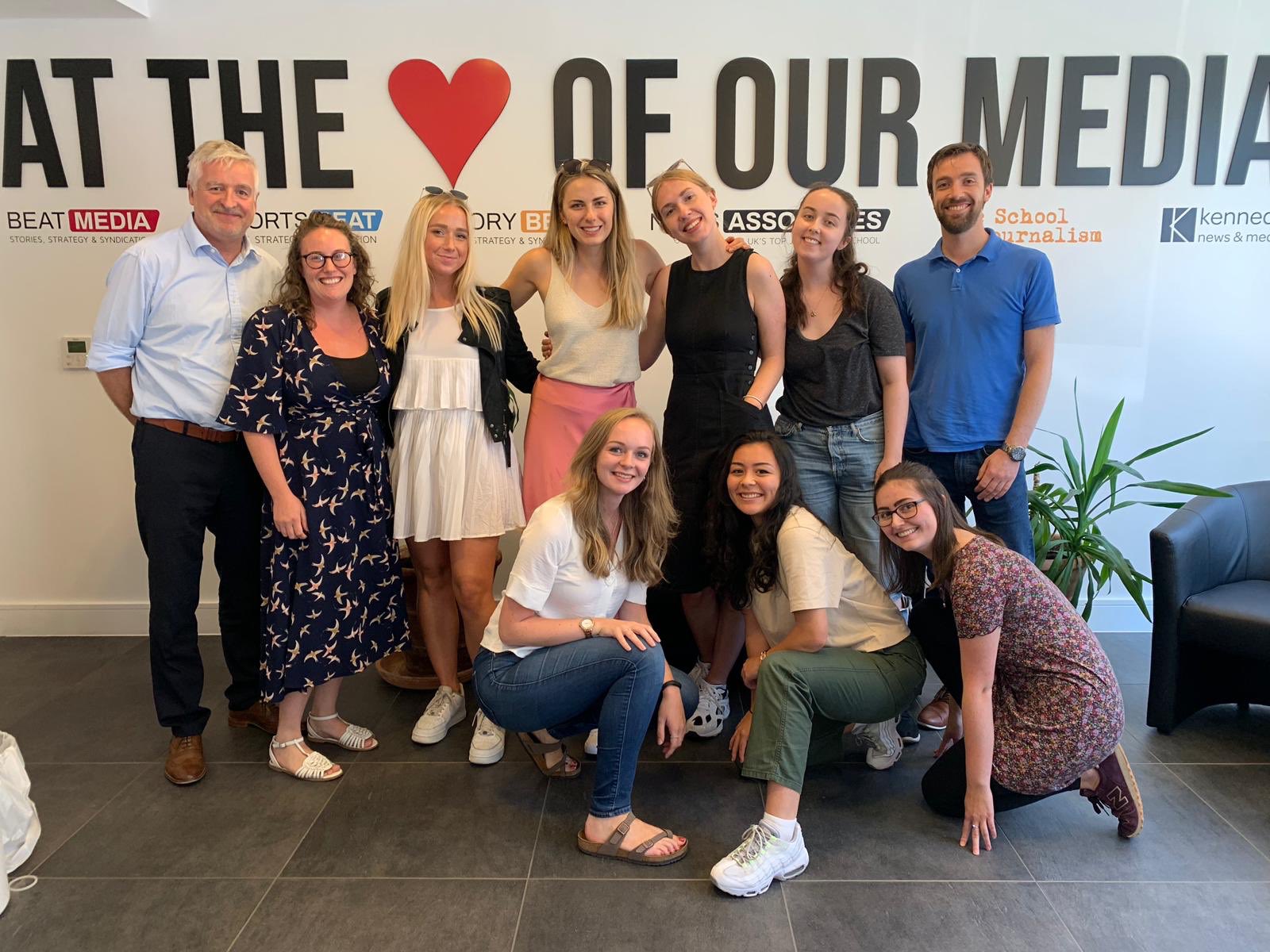 Picture of Summer School attendees and tutors in 2019, smiling 