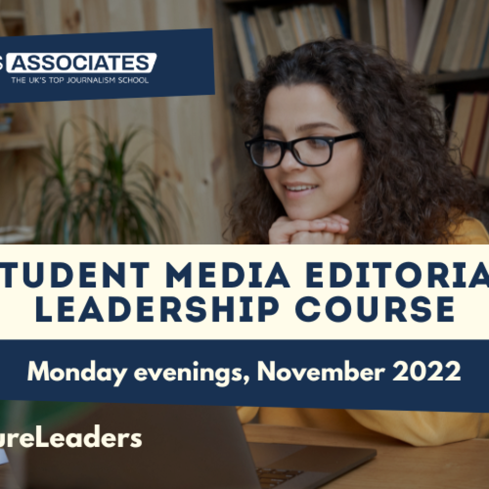 student media editorial leadership course graphic