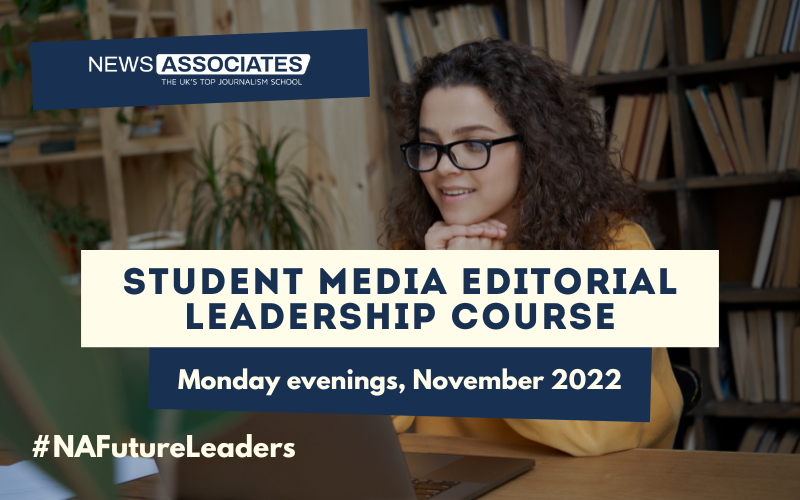 student media editorial leadership course graphic