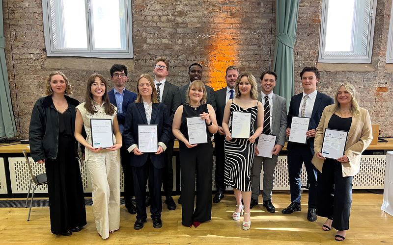 Group picture at the NCTJ Awards for Excellence 2024